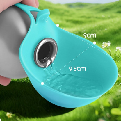 ALLUXESS Portable Pet Water Bottle | Leakproof Dog & Cat Water Bottle for Walks, Travel & Outdoor Adventures