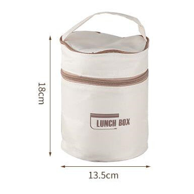 ALLUXESS | Premium Insulated Lunch Box – Portable Thermal Lunch Box for Work & Travel