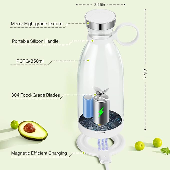 Alluxess Pulse-Lite Portable Blender
