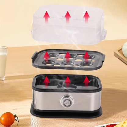 Alluxess Express Egg Boiler – Perfect Breakfast, Simplified