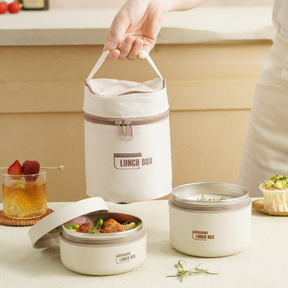 Alluxess™ Insulated Premium Lunch Suite – 3-Tier Leak-Proof Set