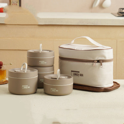 ALLUXESS | Premium Insulated Lunch Box – Portable Thermal Lunch Box for Work & Travel