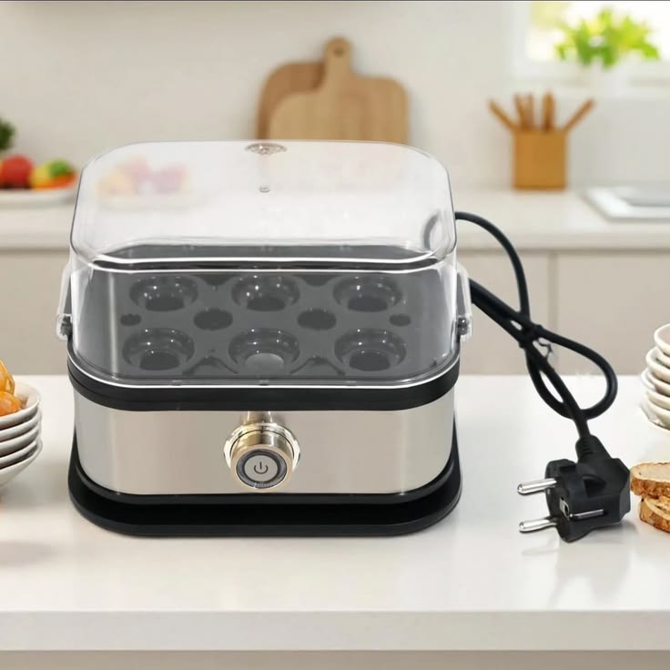 Alluxess Express Egg Boiler – Perfect Breakfast, Simplified